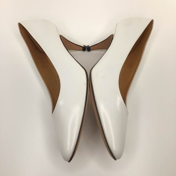 Cole Haan Tensile Air White Leather Slip Heels - Picture 10 of 11